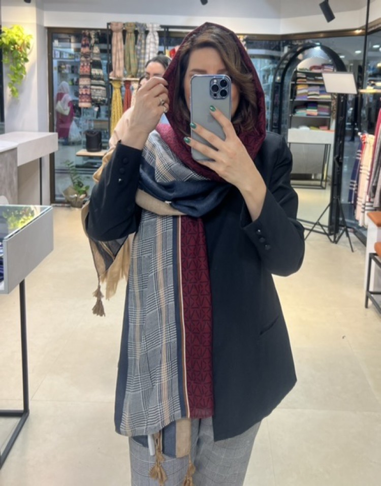 شال نخی پاییزه وارداتی code :35