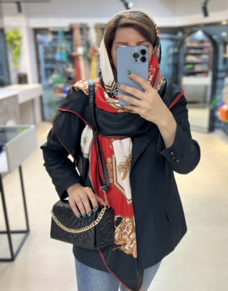روسری نخی پاییزه code:75