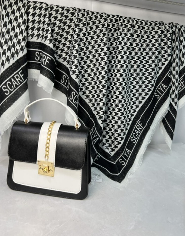 روسری نخی طرح پیچازی وارداتیcode:112