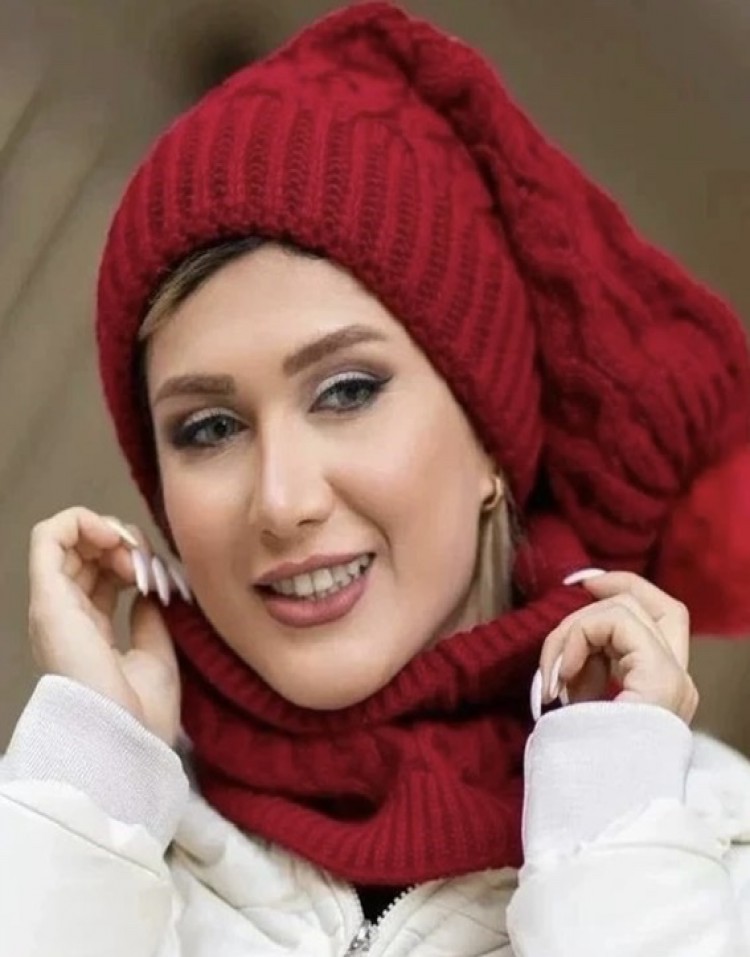 شالگردن رینگی +کلاه شیطونی پم دار code:242