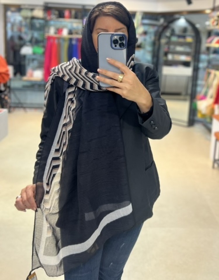 شال پلیسه مثلثی وارداتی code:521