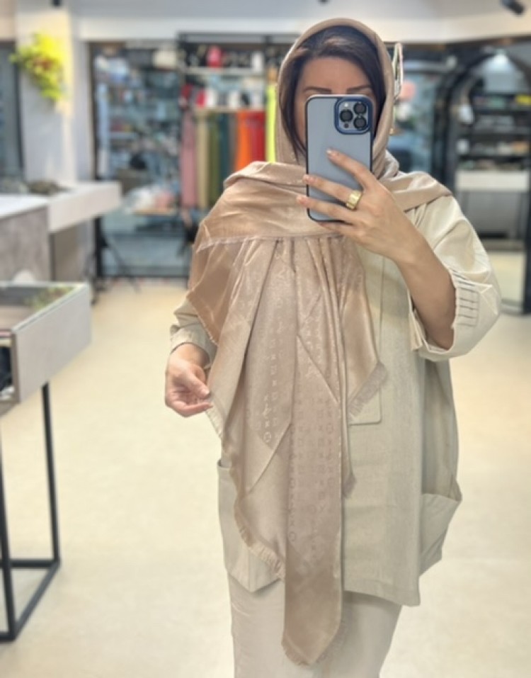 روسری لمه دار Lvوارداتی code:586
