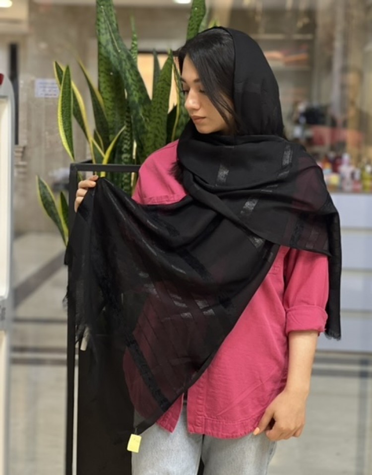 شال مشکی مخملcode:773