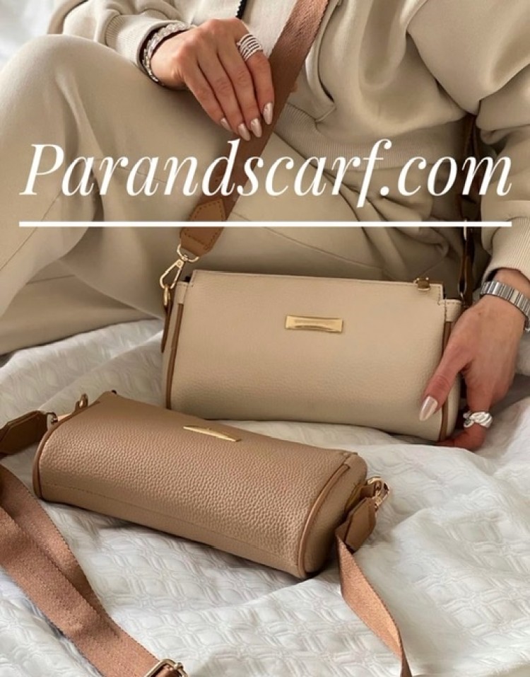 کیف چرم‌رودوشی بند‌پهنcode:1079
