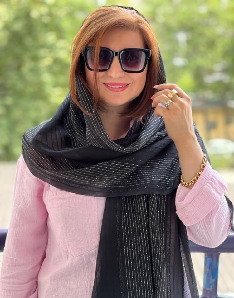 شال مشکی نخی  متنوع code:1550
