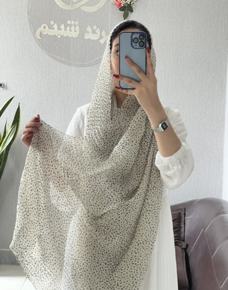 شال خالخالی پلیسه  code 1583