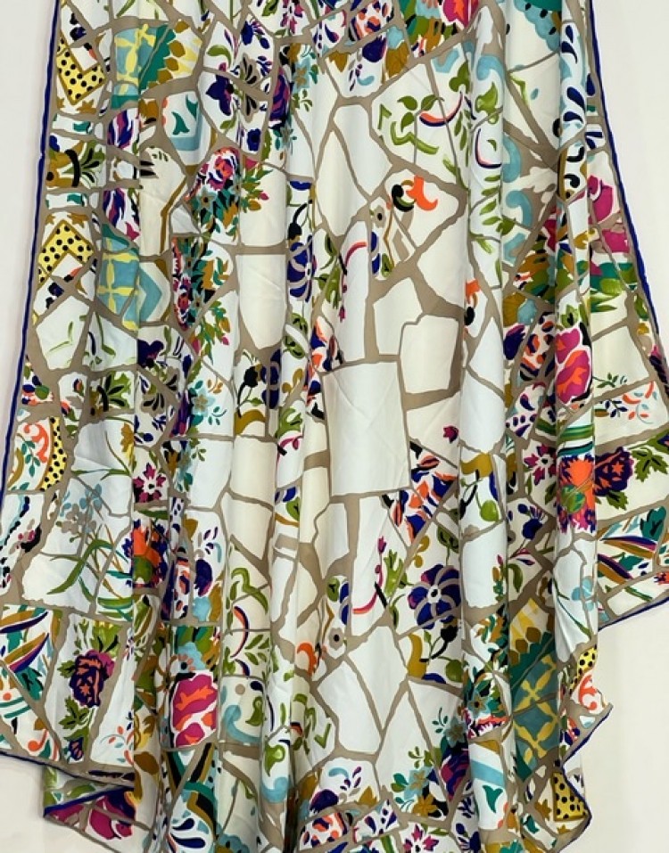 روسری طرح دار وارداتی code:2061