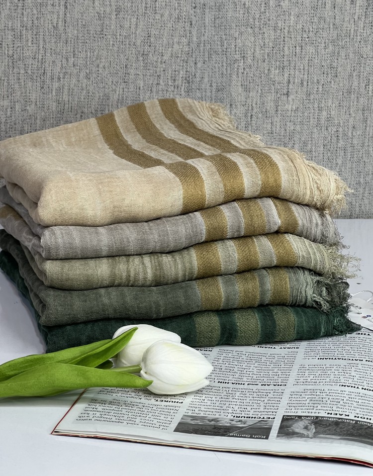 شال کنفی دوریش وارداتی راه راه code:2234