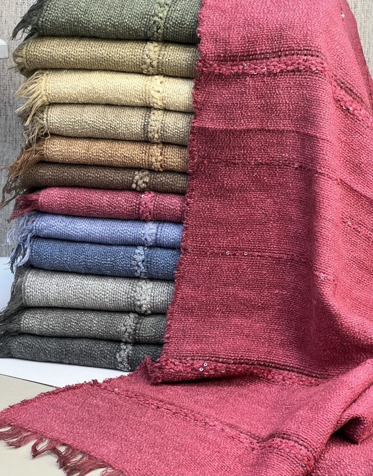 شال بوکله خطی  وارداتی code:2968