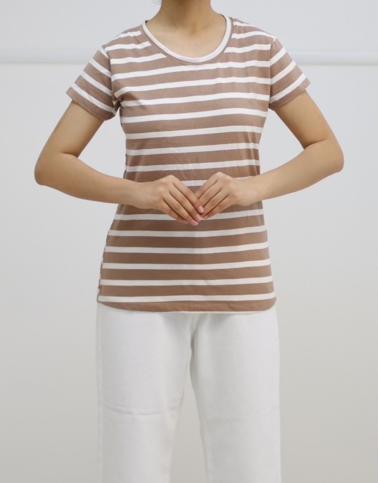 تیشرت زنانه راه راه code:3447