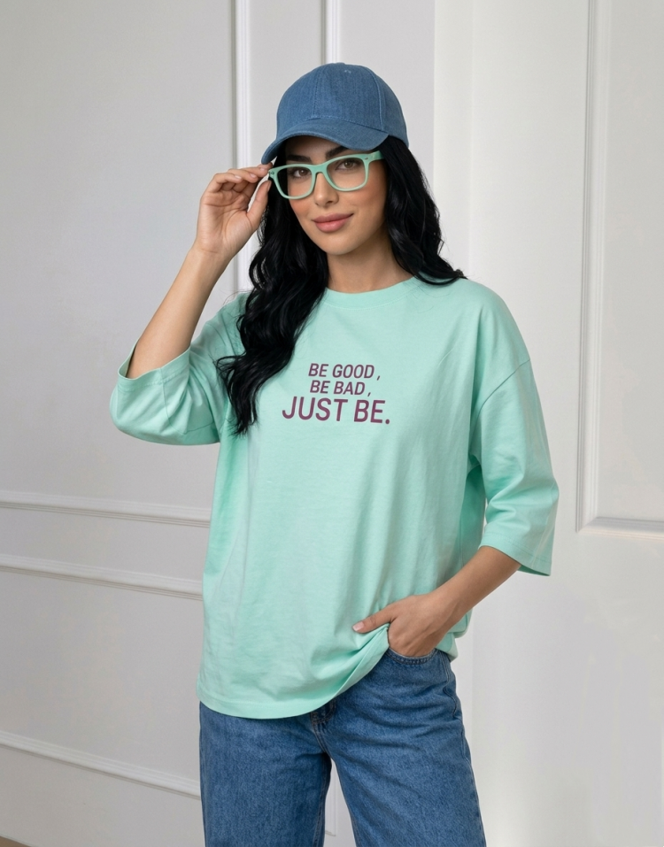 تیشرت باکسی سلنا code:3482