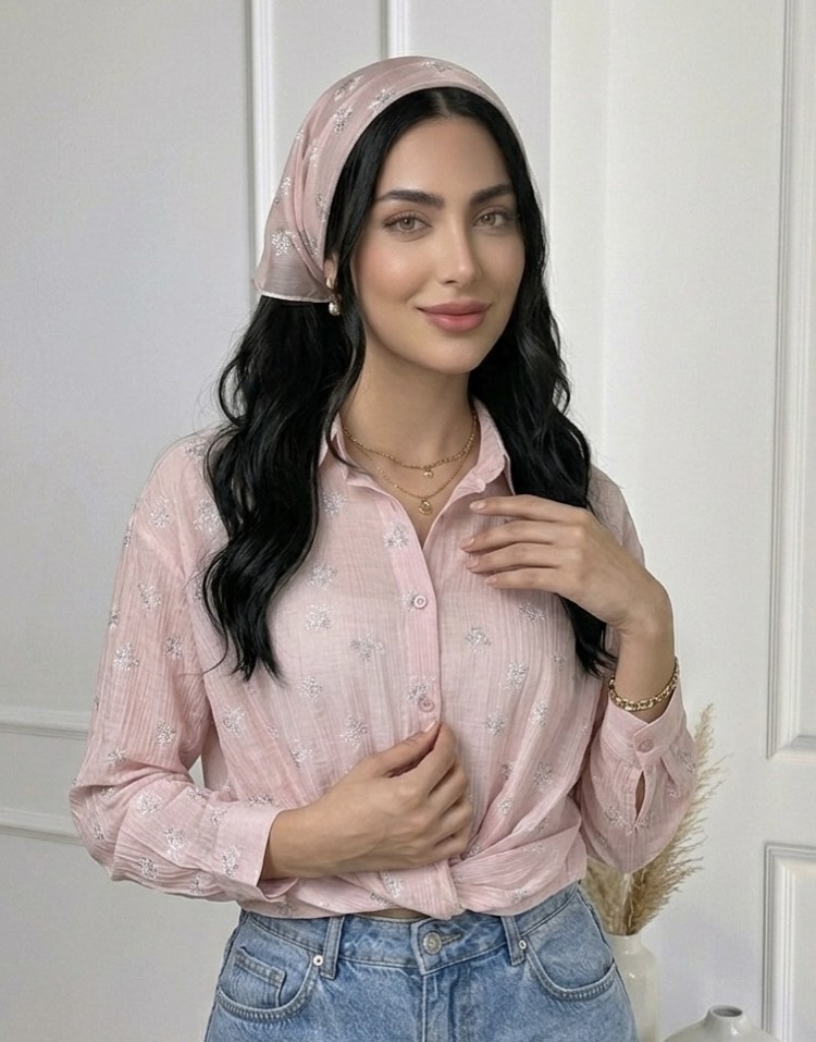شومیز گره ای اهورا code:3504